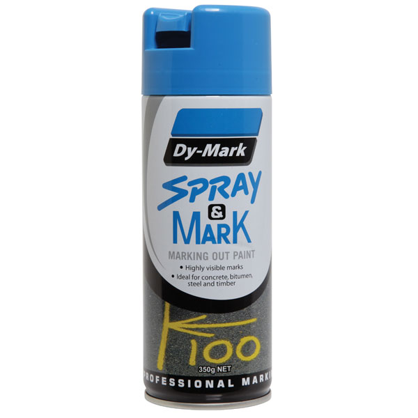 DY-MARK SPRAY & MARK FLUORO BLUE 350G 
